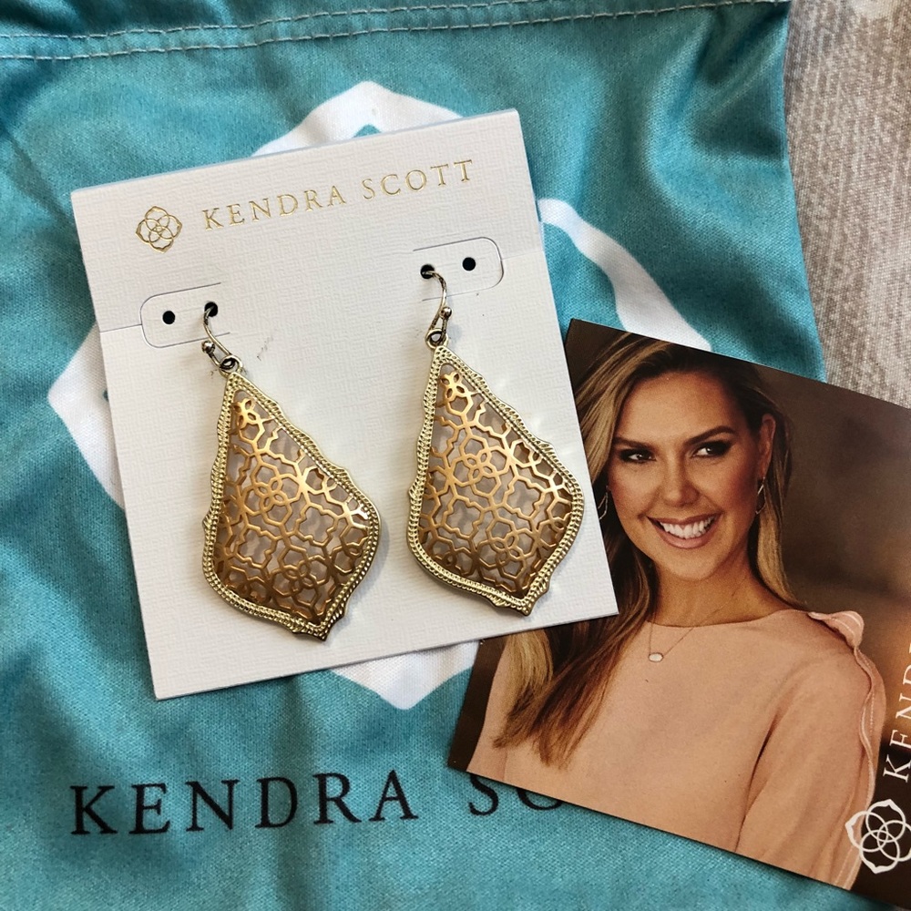 AUTHENTIC Kendra Scott ADDIE gold/rose gold mix